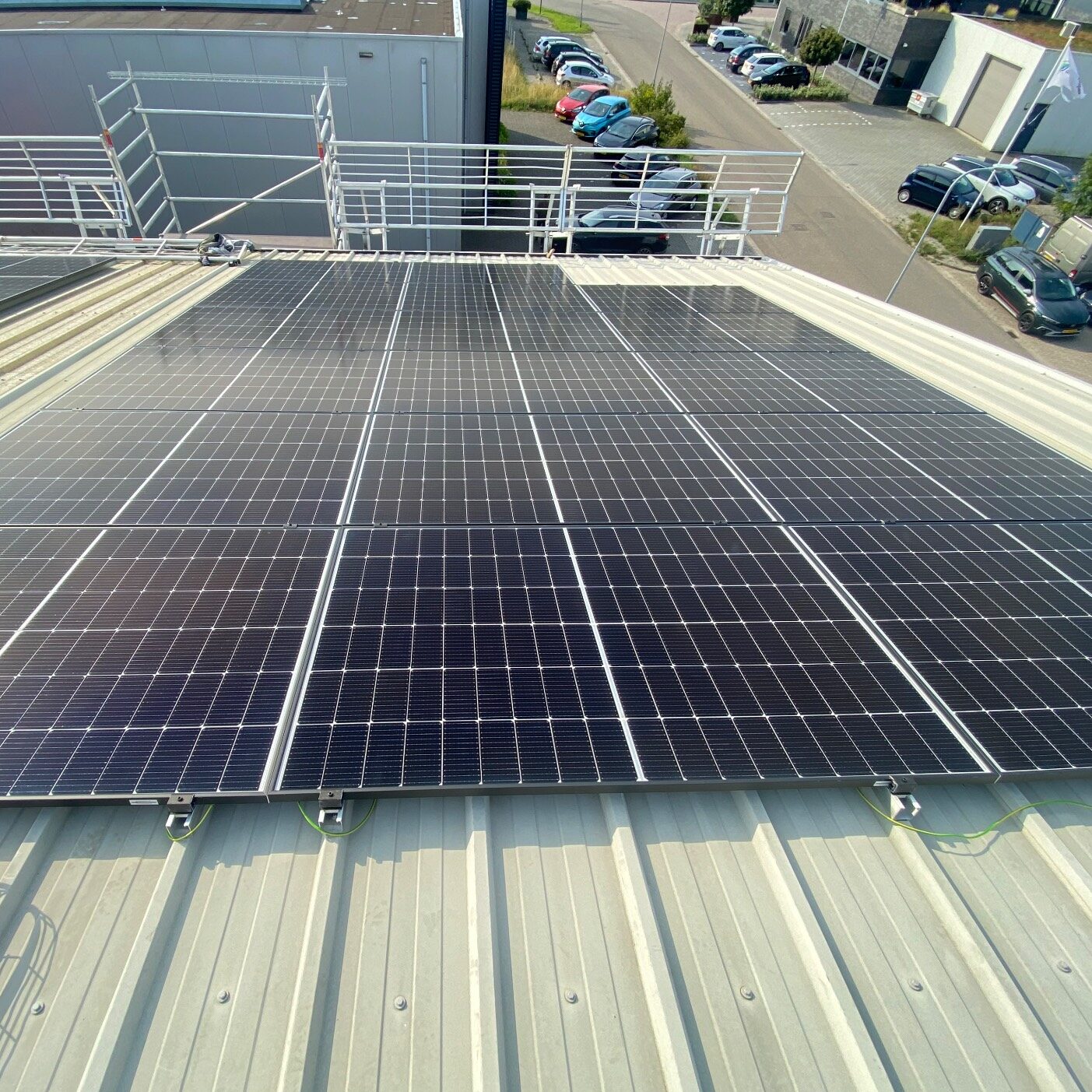 Zonnepanelen installatie