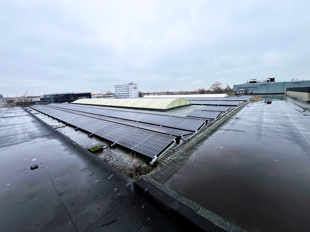 Zonnepanelen stoelman