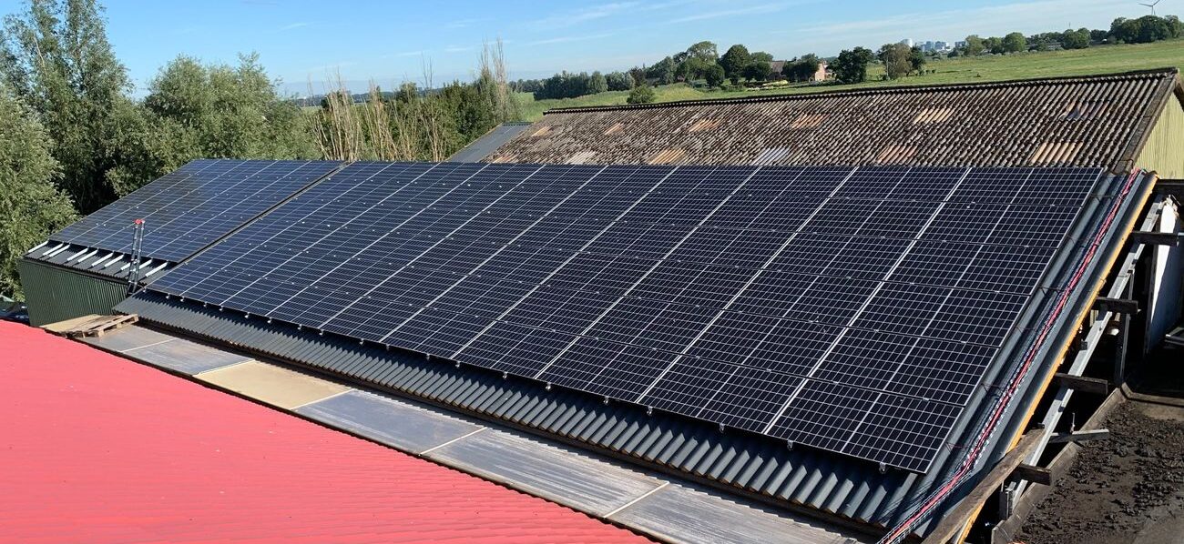 Zonnepanelen Rechter Aanzicht